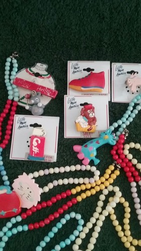 Children's Jewelry Lot Big Lot Pins Necklaces Bracelets