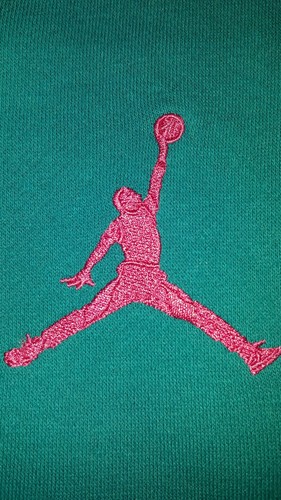 NWT $55 Air Jordan Jumpman Girls Crew Neck Sweatshirt Tropical Teal 952099-E39 L