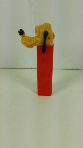 Pez Vintage Candy Dispenser Pluto No Feet Rare Variant  RED Disney AUSTRIA