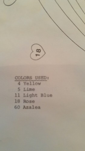 TriChem Liquid Embroidery Pillowcase Set to Paint Dreams Rainbow Heart 7662