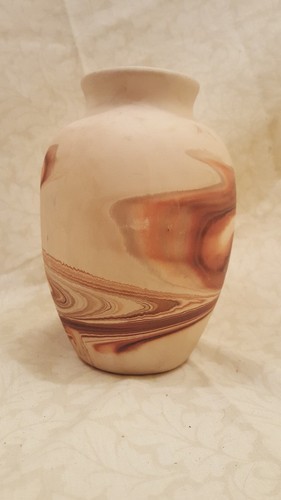 Vintage Nemadji Pottery Native Indian Swirl Art Pottery 7