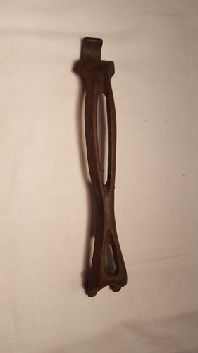 Cast Iron Coal Stove Lid Lifter Hand Tool #525 Antique