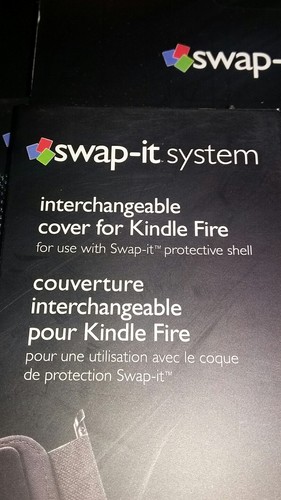 Verso Black Swap-It Protective Shell Cover for Kindle Fire