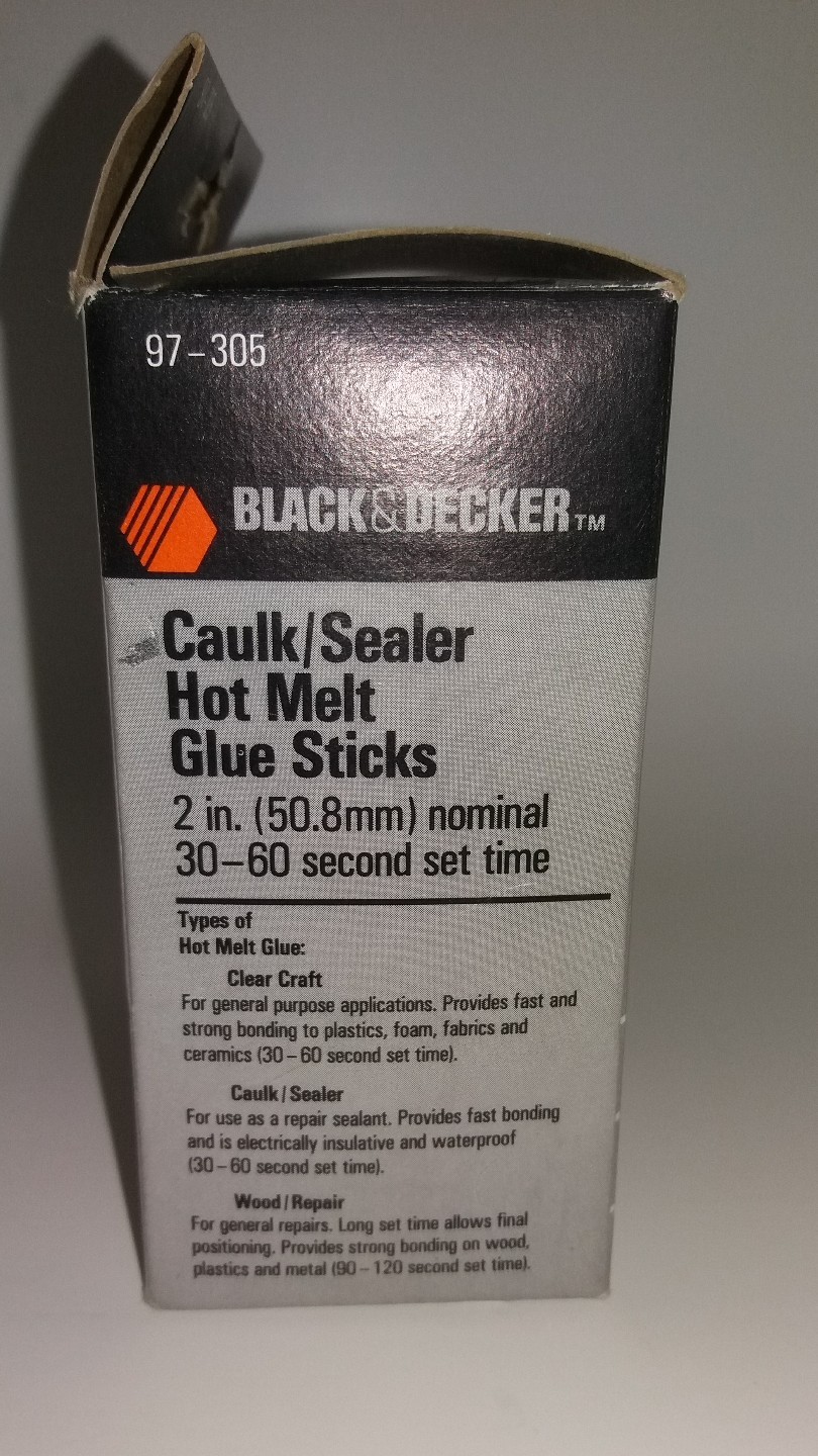 Black & Decker Caulk and Seal Glue Sticks Box Of 48