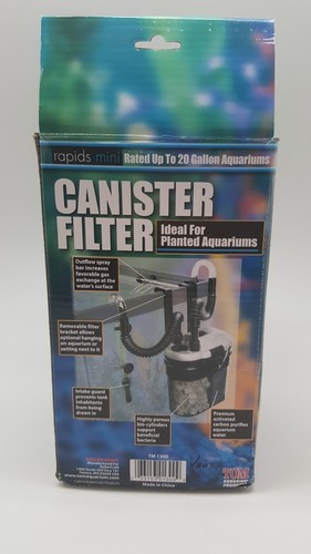 Koller Craft TOM Rapids Mini CANISTER FILTER Ideal for Planted Aquariums TM1300