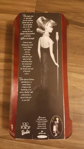 SOLO IN THE SPOTLIGHT SPECIAL EDITION REPRODUCTION OF ORIGINAL 1960 BARBIE BLND