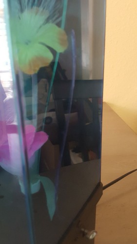 Vintage Fiber Optic Flower Color Changing Light Lamp Musical Taiwan 14 Inches