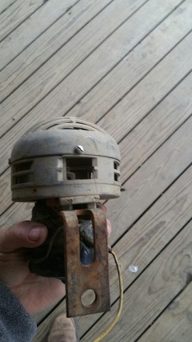 Vintage Fire Truck Siren, untested