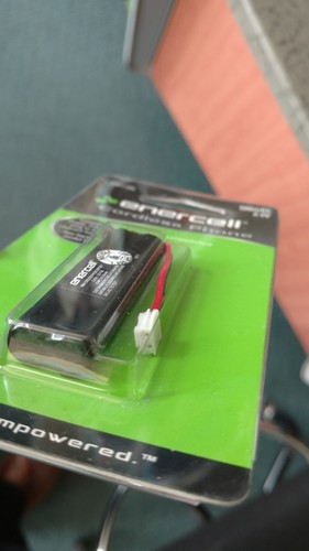Enercell 2.4V/500mAh Ni-MH Cordless VTech Phone Battery 230-1189, new in packag