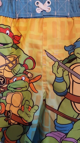 Teenage Mutant Ninja Turtles TMNT Boys Swim Trunks 3T- NWT