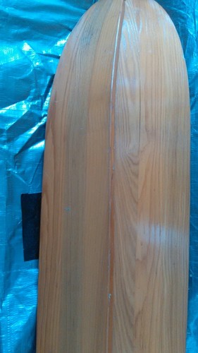 VINTAGE AMF VOIT CX330 WOOD COMBINATION SLALOM FLAT BOTTOM WATERSKIS