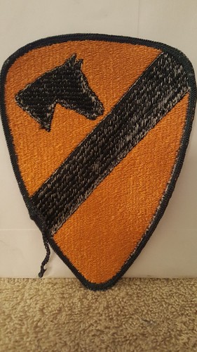 1st Cavalry Division, 5 x 3 1/2  inches version # 5