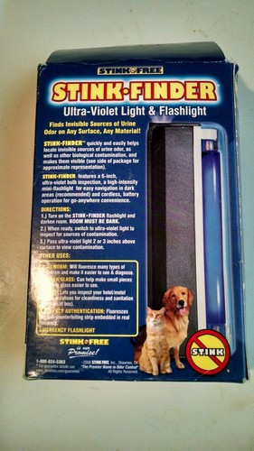 Stink-finder Super Brite Combo Light & Stink Free Instantly 8 Oz Odor Remover