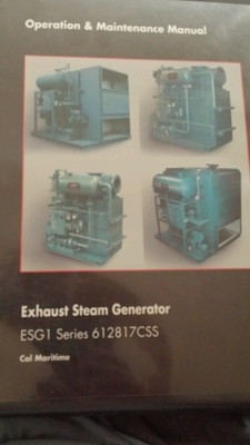 NEW CAIN INDUSTRIES ESG1 EXHAUST STEAM GENERATOR UNFIRED $120K NEW