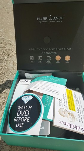 NuBRILLIANCE Professional In-Home Microdermabrasion Kit.