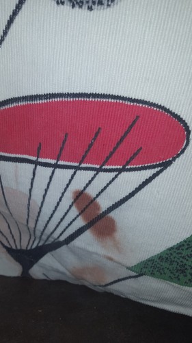 VTG boomerang atomic curtains novelty rare 1950s mid century eames retro vintage