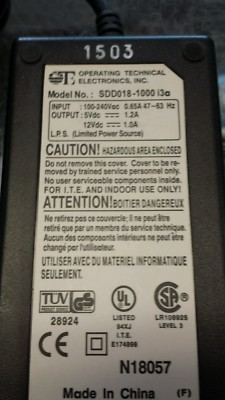 USED RR17: HP SDD018-n1000 Power Supply AC/DC Adapter free ship