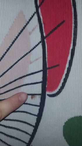 VTG boomerang atomic curtains novelty rare 1950s mid century eames retro vintage