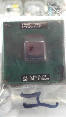 used SLA4K GENUINE INTEL PENTIUM DUAL CORE MOBILE PROCESSOR 1.6GHZ 