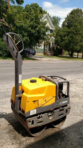 2012 ATLAS COPCO LP6500 PAVEMENT 1 TON roller vibratory compactor HATZ DIESEL