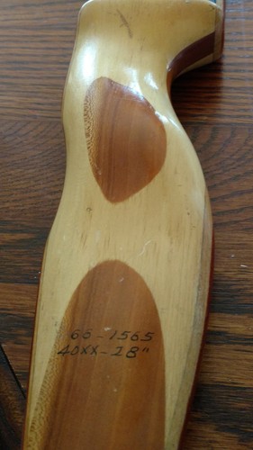 Vintage Ben Pearson Javelina 66” recurve bow