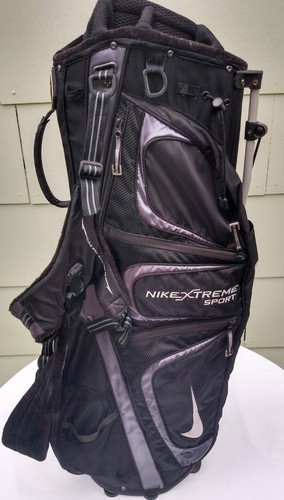 Nike キャディバッグ  ナイキエクストリーム Nike Extreme Sport Golf Carry Bag Black 8-way Divider | eBay