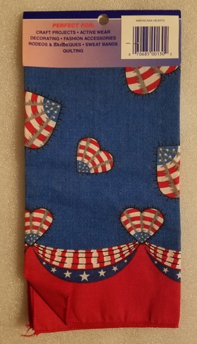 Hav-A-Hank Americana Hearts Cotton  Bandanna Bandana 22