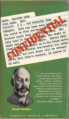 (Matt Helm)  The Wrecking Crew by Donald Hamilton