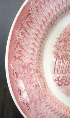 Vintage Wedgwood Plate * The Chapel Bates College