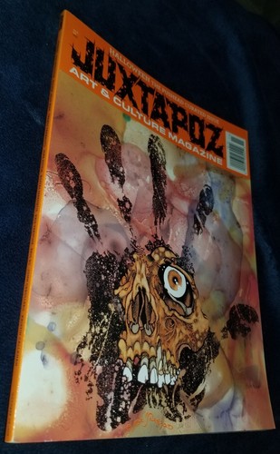 レア⭐️JUXTAPOZ 2009 OCT #105 PUSHEAD Rare JUXTAPOZ Oct. 2009 #105 LIMITED COVER ver. Pushead 15th