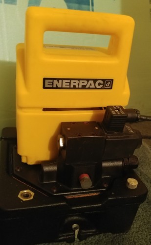 Enerpac hydraulic pump 115V,PUD1100B, 10000 PSi