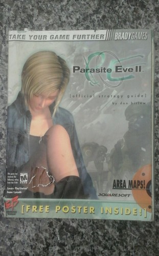 Parasite Eve 1 & 2: Official Strategy Guide Brady Games *READ DESCRIPTION*