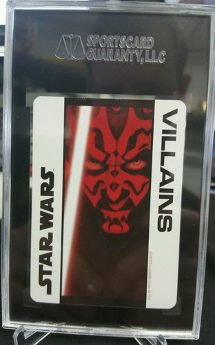 JAMES EARL JONES SGC Authentic Gold Ink Auto On Playing Card Darth Vader Signed