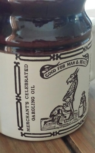 Antique Mug Ye Olde Canadian Crock  celebrated Dawson City Yukon 1930s