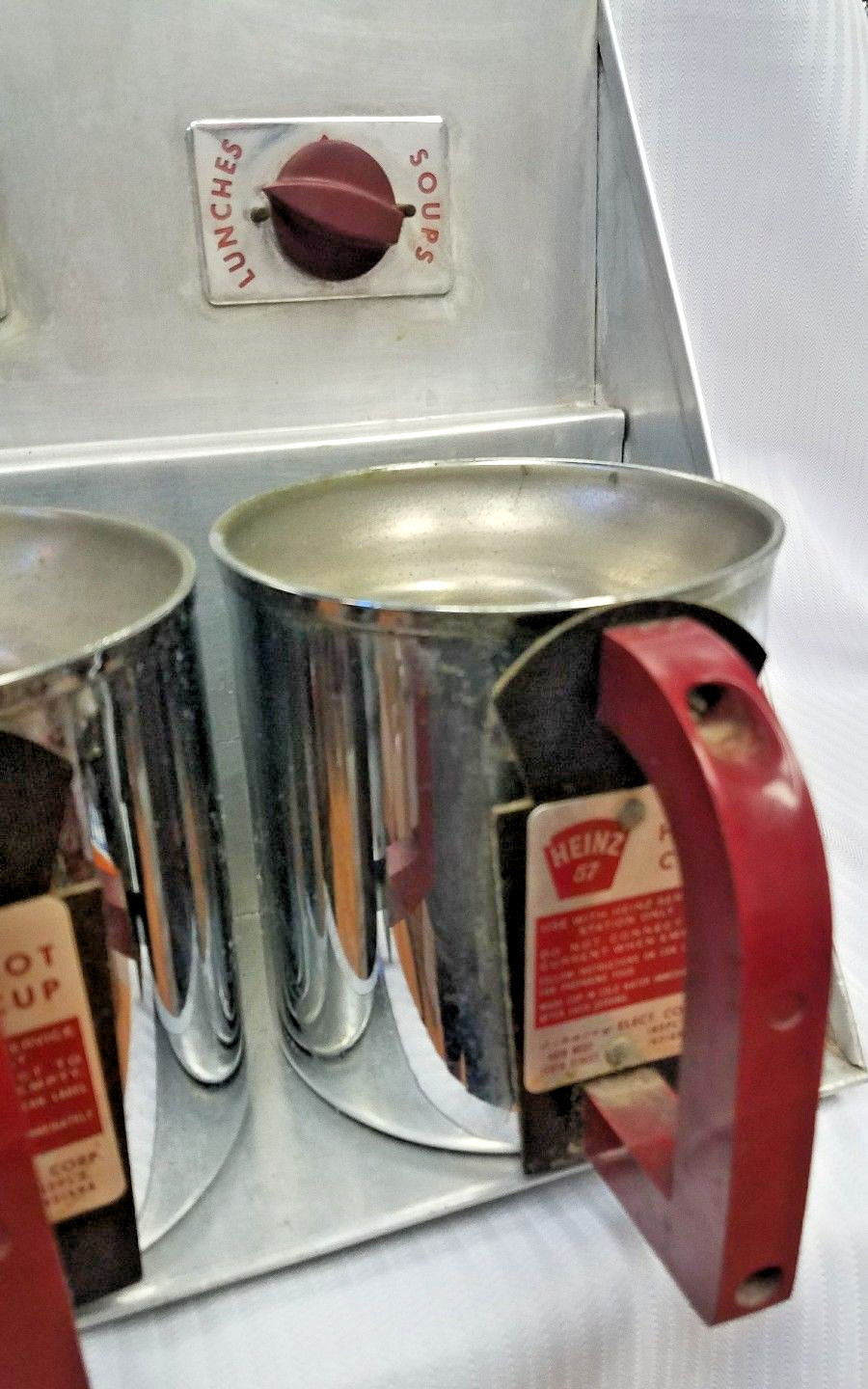 Vintage HEINZ SOUP 2 Hot Cup Electric Warmer   WORKS GREAT!!!