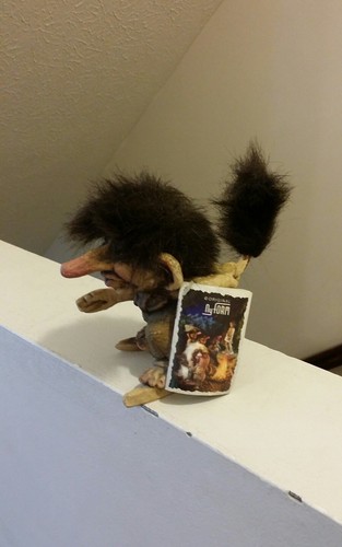 Vintage Rare NyForm Troll Doll With Tail