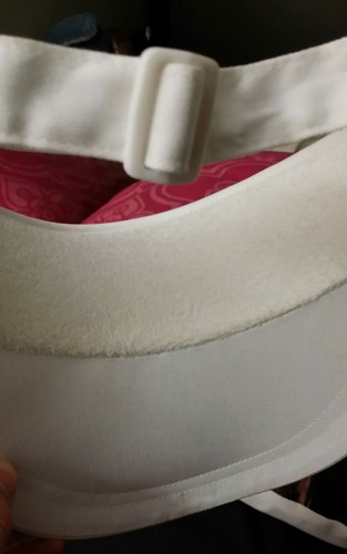 US Open Golf 1999 Women's Golf Logo White Visor Hat rare Infiniti by Twins Ent.