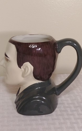 BBC Dr. Who Zeon The 9th Doctor Toby Mug Cup Figural Head Science Fiction EUC