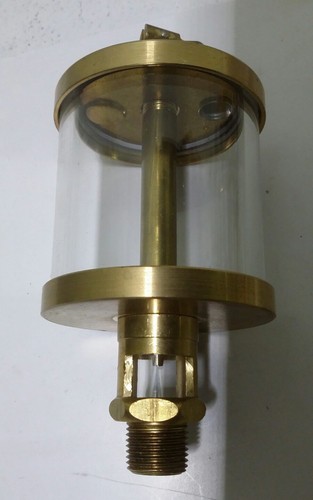 Brass Drip Oiler Glass Site 3/8