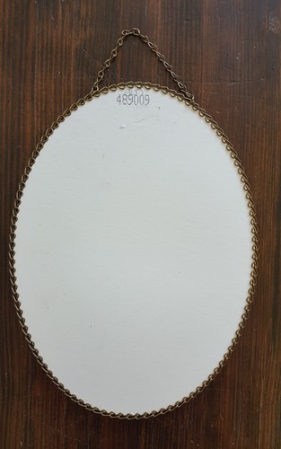 Victorian Replica Flue Cover Oval Glass