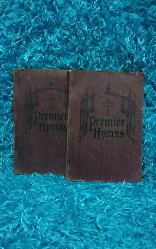 Vintage Premier Hymns 1926 John Knox Press Presbyterian Hymn Book lot of 2