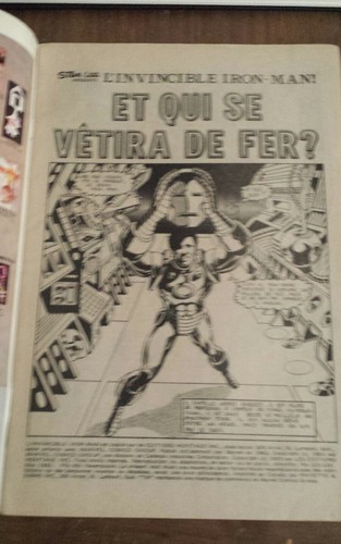 Iron Man # 125/126 French comic Francais 1983 Editions Héritage