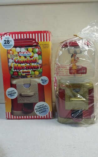 Carousel Gumball Bank Vending Machine Stand