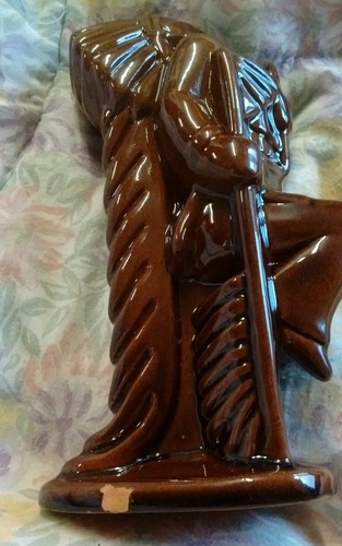 Frankoma pottery Dancing Indian Brown