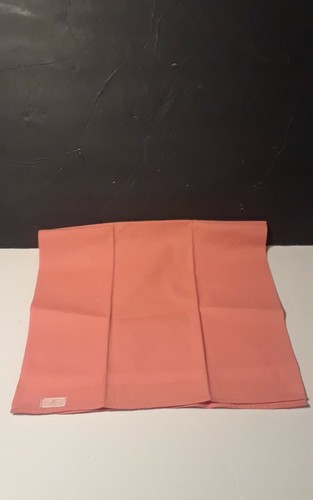 Vintage MCM Cannon His & Hers Hand Towel Lot Of 3 Yellow Pink Coral Melon Flower