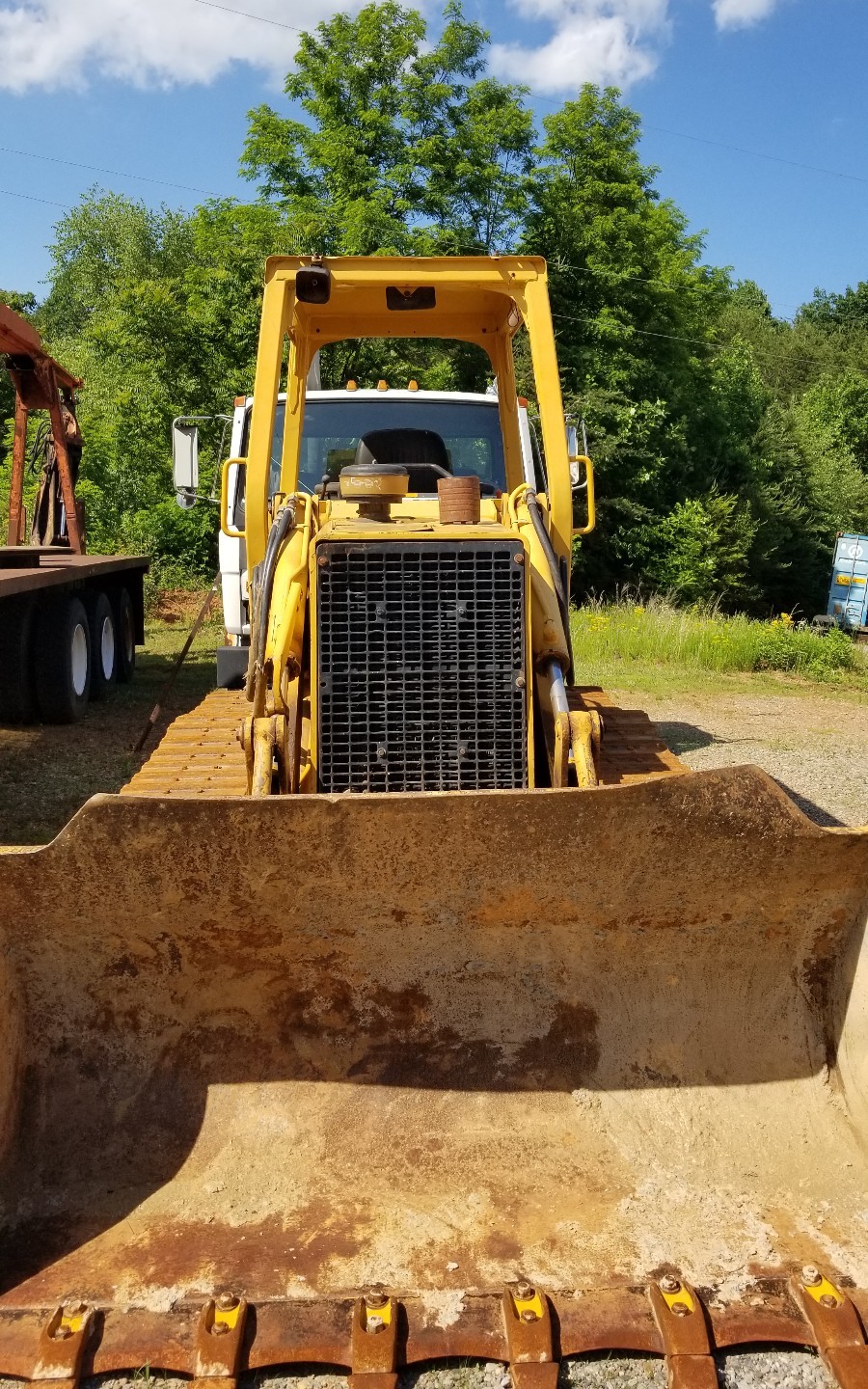 2003 John Deere 555G Front End Loader/ Crawler Loader