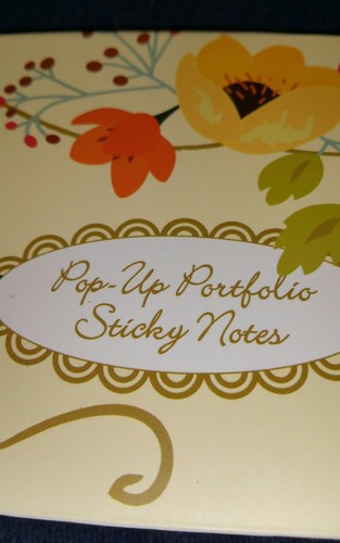 UP WITH PAPER-pop-up sticky notes cute flowers