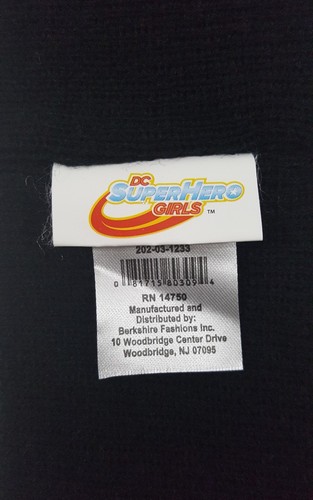 NEW DC Super Hero Girls Batgirl Headband/Ear Warmer-Black & Magenta