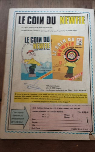 Fantastic Four # 63 French Comic Francais 1975 Editions Héritage