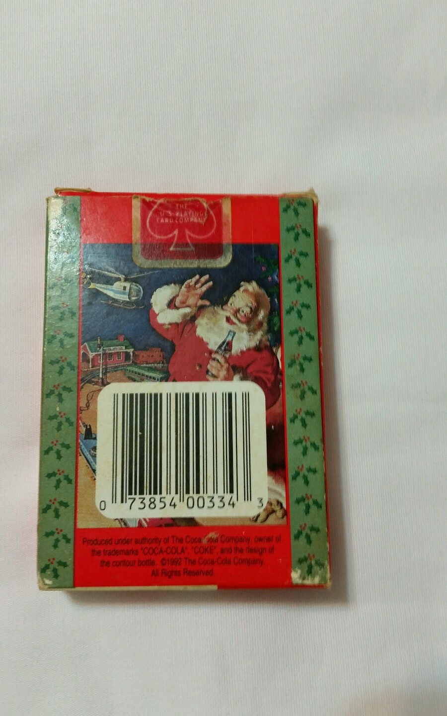 Playing Cards Santa Christmas Themed Full Deck COCOA-COLA